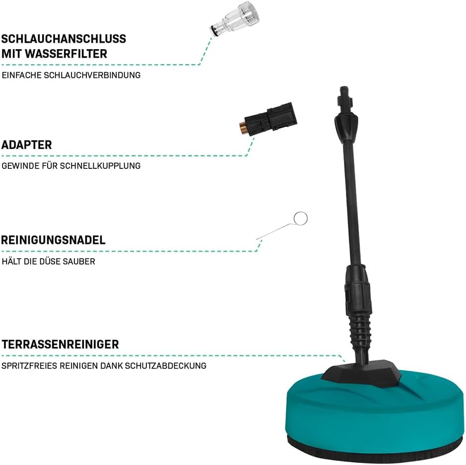 VONROC Hochdruckreiniger - inkl Druckregler - Afbeelding 7