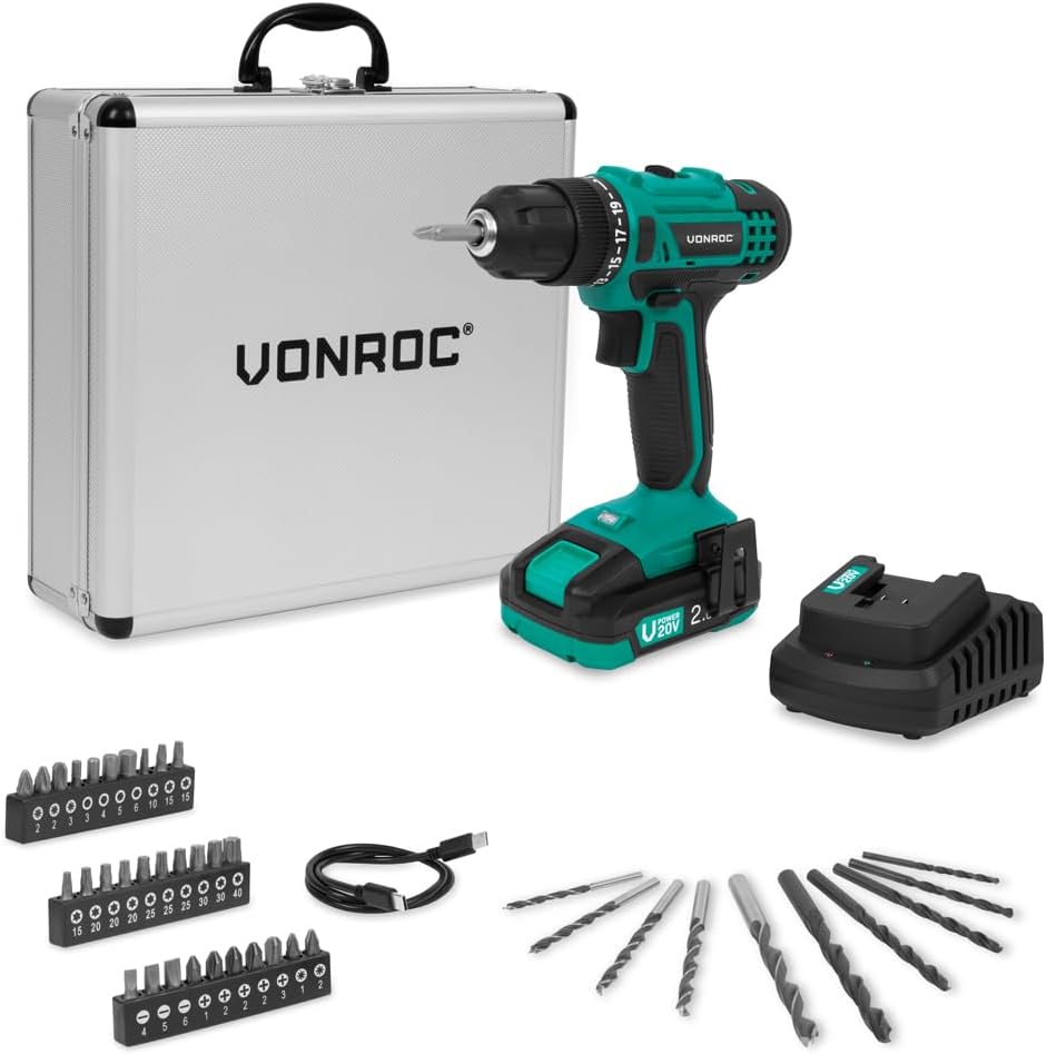 VONROC Akku-Bohrmaschine
