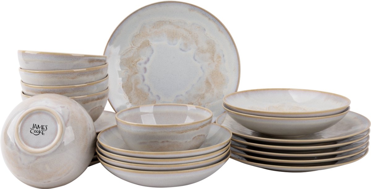James Cooke Serviesset Mellow 6-persoons 24-delig