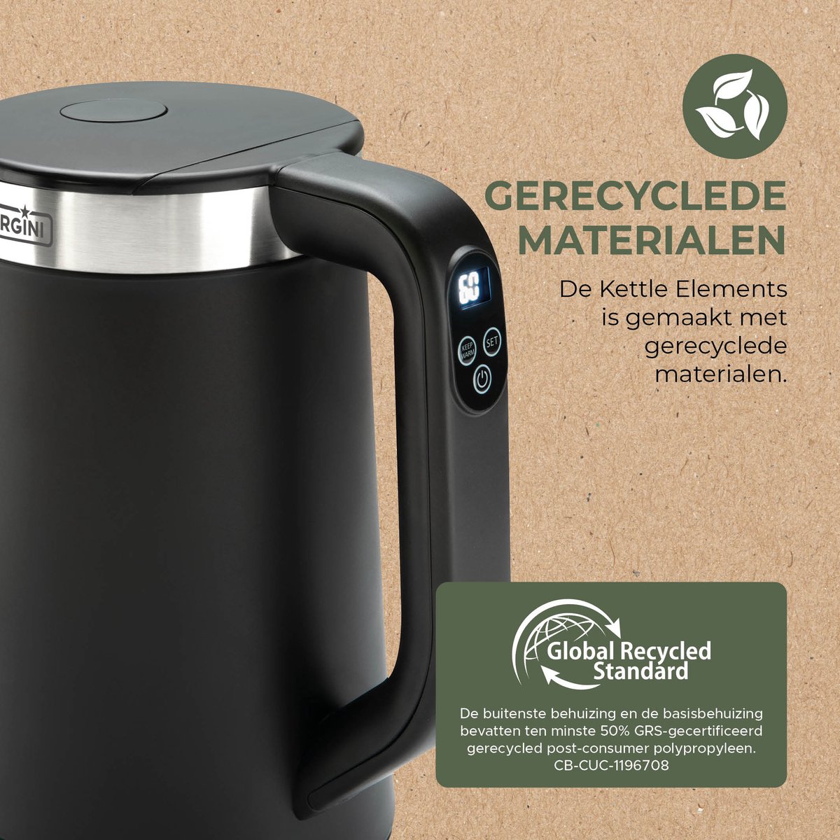 Bourgini Elements Waterkoker - Image 1