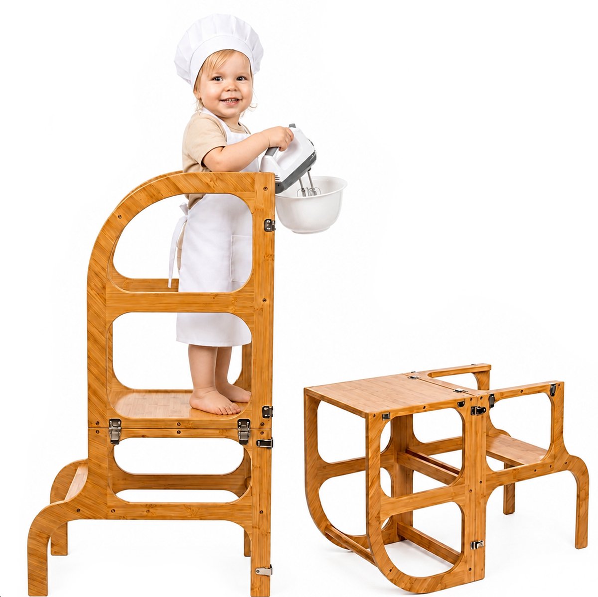 2-in-1 Leertoren - Keukenhulp