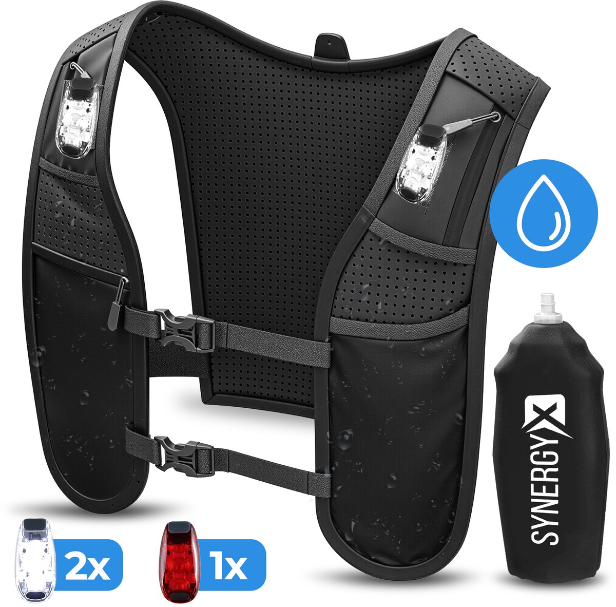 Hardloopvest met verlichting
